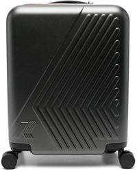 K-Way - Logo-Embossed Hard-Shell Suitcase - Lyst