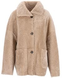 Arma - Isabella Reversible Shearling Jacket - Lyst