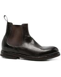 Green George - Leather Chelsea Boots - Lyst
