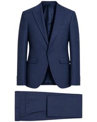 ETIEM TEXTIL S.L. - Single-Breasted Peak-Lapel Suit - Lyst