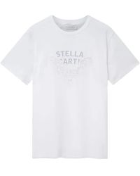 Stella McCartney - Lace-Embellishment T-Shirt - Lyst
