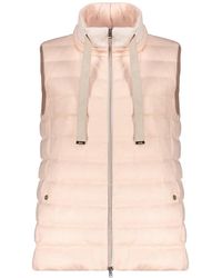 Herno - Chaleco Acolchado Con Capucha - Lyst