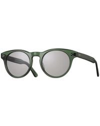 Eyevan 7285 - Luminous-E Round-Frame Sunglasses - Lyst
