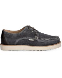Barbour - Moc-Toe Suede Derby Shoes - Lyst