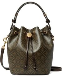 Tory Burch - T Monogram バケットバッグ ミニ - Lyst