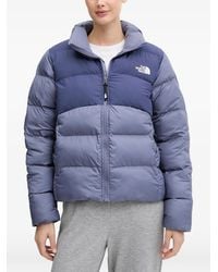 The North Face - Two-Tone Padded Jacket - Lyst