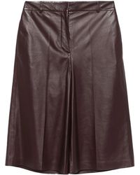 Fabiana Filippi - Leather Shorts - Lyst