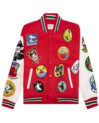 Emotionally Unavailable - Embroidered-Patches Bomber Jacket - Lyst