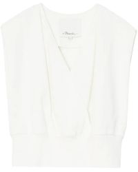 3.1 Phillip Lim - V-Neck Sleeveless Top - Lyst