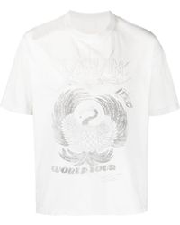 Visvim - T-Shirt mit Crash World Tour-Print - Lyst