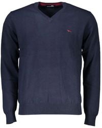 Harmont & Blaine - Pull À Col V Et Détails Brodés - Lyst