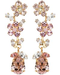 Jennifer Behr - Freesia Floral-Motif Drop Earrings - Lyst