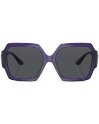 Versace - Oversized Square-Frame Sunglasses - Lyst