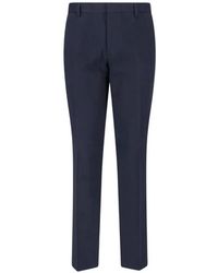 ZEGNA - Pantalon De Costume À Coupe Droite - Lyst