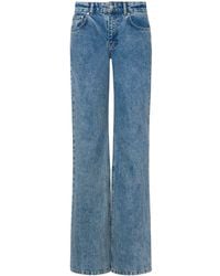 Moschino Jeans - Low-rise Straight-leg Jeans - Lyst