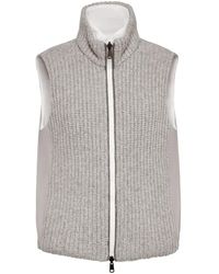 Brunello Cucinelli - Cashmere Gilet - Lyst