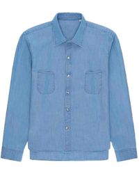Fortela - Liam Chest-Pocket Shirt - Lyst