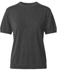 Toccin - Cary Boxy Wool T-Shirt - Lyst