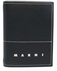 Marni - Leather Bi-fold Wallet - Lyst