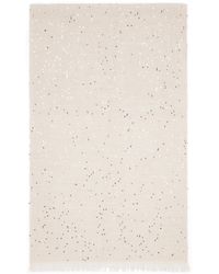 Brunello Cucinelli - Sciarpa Con Paillettes - Lyst