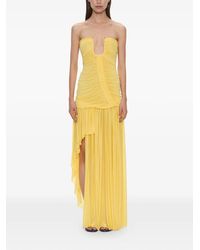 Christopher Esber - Orion Ruched-Bodice Maxi Dress - Lyst