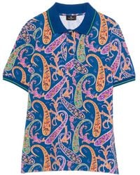 Etro - Cotton Elastane Shirt Jacket - Lyst