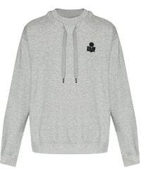 Isabel Marant - Merone Drawstring Logo Sweatshirt - Lyst