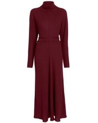 Proenza Schouler - Soren Roll-Neck Fine-Ribbed Maxi Dress - Lyst