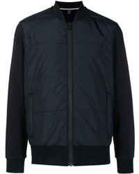 BOSS - Padded-panel Zipped Jacket - Lyst