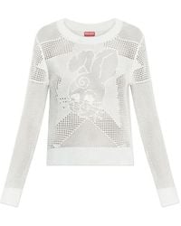 KENZO - Rabbit Crochet Top - Lyst