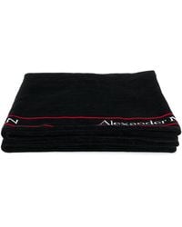 Alexander McQueen - Jacquard Logo Beach Towel - Lyst