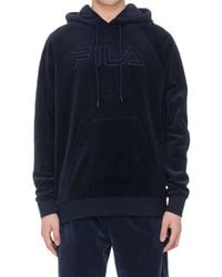 Fila - Kai Logo-Embroidered Hoodie - Lyst