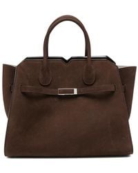 Valextra - Milano Top-Handle Tote Bag - Lyst