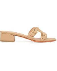 Santoni - Didi Buckle-Fastening Sandals - Lyst