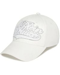 Philipp Plein - Rhinestone-Embellished Baseball Cap - Lyst