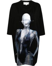 Stella McCartney - X Surayama Sexy Robot-print T-shirt Dress - Lyst