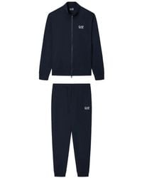 EA7 - Trainingspak Met Logo En Rits - Lyst