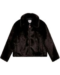 CASABLANCA - Paris Faux Fur Jacket - Lyst