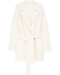 Eleventy - Belted Coat - Lyst