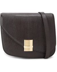 Ferragamo - Fiamma Schultertasche Aus Leder - Lyst