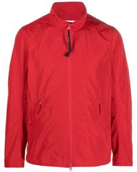 Aspesi - High-Neck Zip-Up Jacket - Lyst