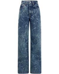 Rabanne - Washed Wide-Leg Jeans - Lyst