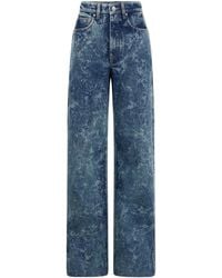 Rabanne - Jeans A Gamba Ampia - Lyst