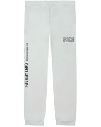 Helmut Lang - Logo-Print Joggers - Lyst