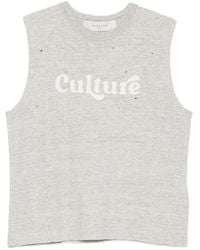 Golden Goose - Roberta Distressed Slogan-Print T-Shirt - Lyst