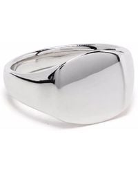 Tom Wood - Mini Cushion Signet Ring - Lyst