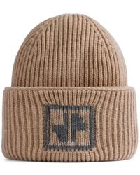 Patou - Gerippte Jp Beanie - Lyst