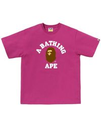 A Bathing Ape - Logo Graphic T-Shirt - Lyst