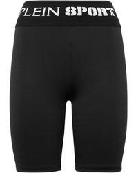 Philipp Plein - Logo-waistband jogging Cycling Shorts - Lyst