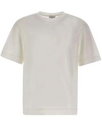 Paolo Pecora - T-Shirt À Coutures Centrale - Lyst